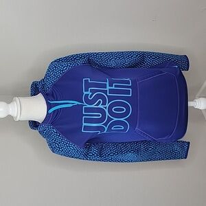 Nike Thermal Fit Purple and Blue Hoodie